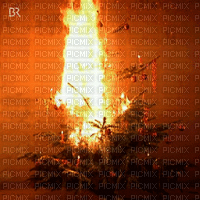 огонь елка - Free animated GIF