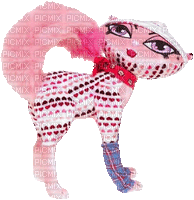 pink cat - Gratis geanimeerde GIF