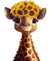 Giraffe - GIF animado grátis