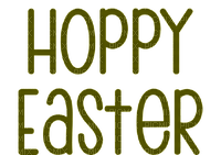 Kaz_Creations Easter-Text-Colours - PNG gratuit