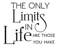 kikkapink only limits life text quote png black - png gratis