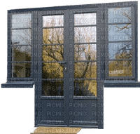 Tür mit Fenster - zdarma png