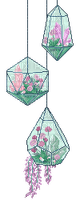 hanging decor flowers - Free PNG