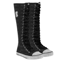 Boots Black - By StormGalaxy05 - zdarma png