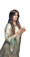 woman with rosary - ücretsiz png