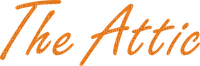 The Attic.text.orange.Victoriabea - PNG gratuit