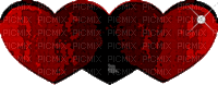 gothic hearts - Darmowy animowany GIF