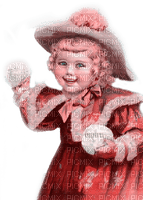 Y.A.M._Winter Vintage girl - Free PNG