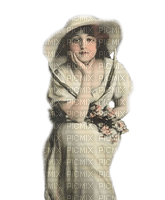 woman victorian vintage - 免费PNG