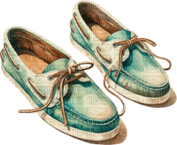 ♡§m3§♡ shoes coastal summer blue - png gratis