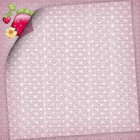 Background Strawberry White Charlotte - Bogusia - 免费PNG