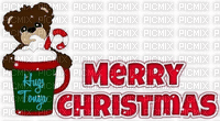 beary Christmas - GIF animasi gratis