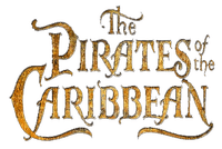the pirates of the caribbean text - png ฟรี