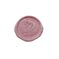 pink wax seal swans in love :3 - png gratuito