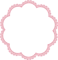 Cadre rose fleur frame flower pink fleurs flowers - Free PNG