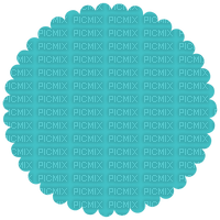 Turquoise Round-RM - gratis png