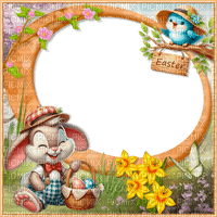 Easter frame by nataliplus - png gratis