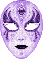 Animated.Mask.White.Purple - Bezmaksas animēts GIF