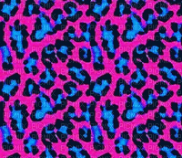 Rainbow leopard print - GIF animé gratuit