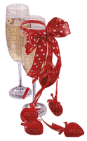 Glasses of champagne - PNG gratuit