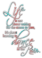 soave text rain life dance pink teal