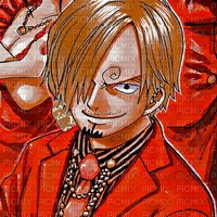 Sanji in red - фрее пнг