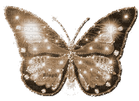 Y.A.M._Summer Flowers Decor butterflies sepia - Ücretsiz animasyonlu GIF