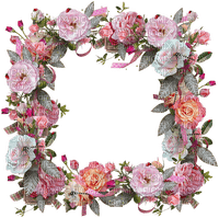 Roses frame - png grátis