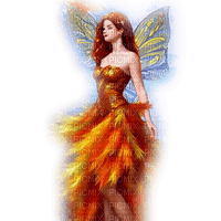 kikkapink autumn fairy fantasy woman girl - ilmainen png