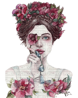 dolceluna woman spring art fantasy - besplatni png