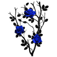Gothic.Roses.Black.Blue