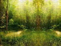 bg-grön-skog-landskap - gratis png