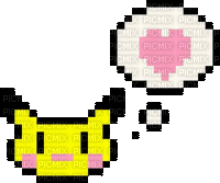 pikachu love - Free animated GIF
