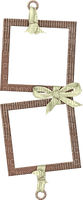 Kaz_Creations Deco Hanging Frames Dangly Things  Ribbons Bows  Colours - 免费PNG