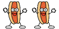gif,Adam64 animation, hot dog - Free animated GIF
