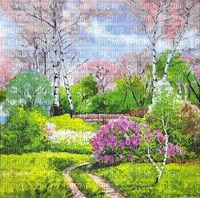 Spring Background - безплатен png