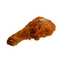 floating chicken - Free animated GIF