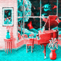 Y.A.M._Interior room background - Darmowy animowany GIF