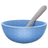 Bowl with spoon emoji - png gratis