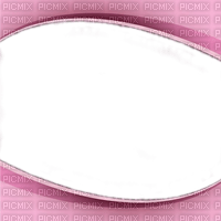 frame cadre rahmen tube deco overlay border pink round circle oval ovale fond background - PNG gratuit