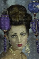 Portrait Woman Colors Deco