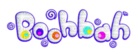Boohbah text - безплатен png