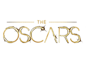 Oscar statue text deco - gratis png