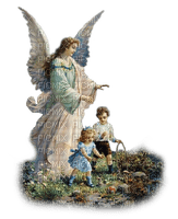 angel protector niños  dubravka4 - bezmaksas png