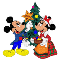Micky Minnie Christmas - ücretsiz png