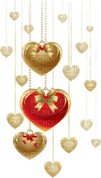 Kaz_Creations Deco Heart Love Hearts Hanging Dangly Things - ilmainen png