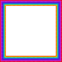 FRAME COLORFUL GIF CADRE COULEURS
