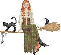 hexe witch woman - GIF animate gratis
