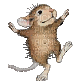 myszka - Animovaný GIF zadarmo