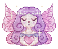 Purple Fairy (Pixelbitchh) - Ilmainen animoitu GIF